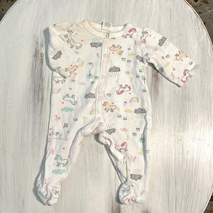 💚5/$25💚 Unicorn Print Footie